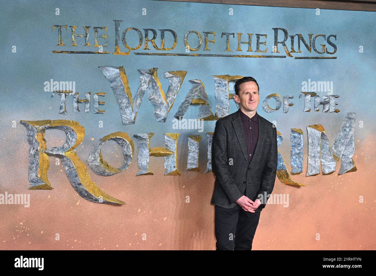 Londra, Regno Unito - 3 dicembre 2024 Adam Brown alla premiere britannica del Signore degli anelli, la guerra del Rohirrim, a Odeon Luxe Leicester Square, Londra, Inghilterra, il 3 dicembre 2024. CAP/JOR ©JOR/Capital Pictures Foto Stock