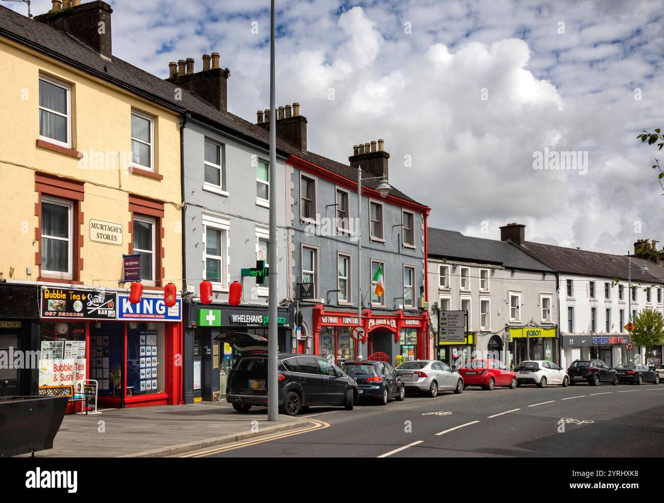 Irlanda, contea di Westmeath, Mullingar, Pearse Street Foto Stock