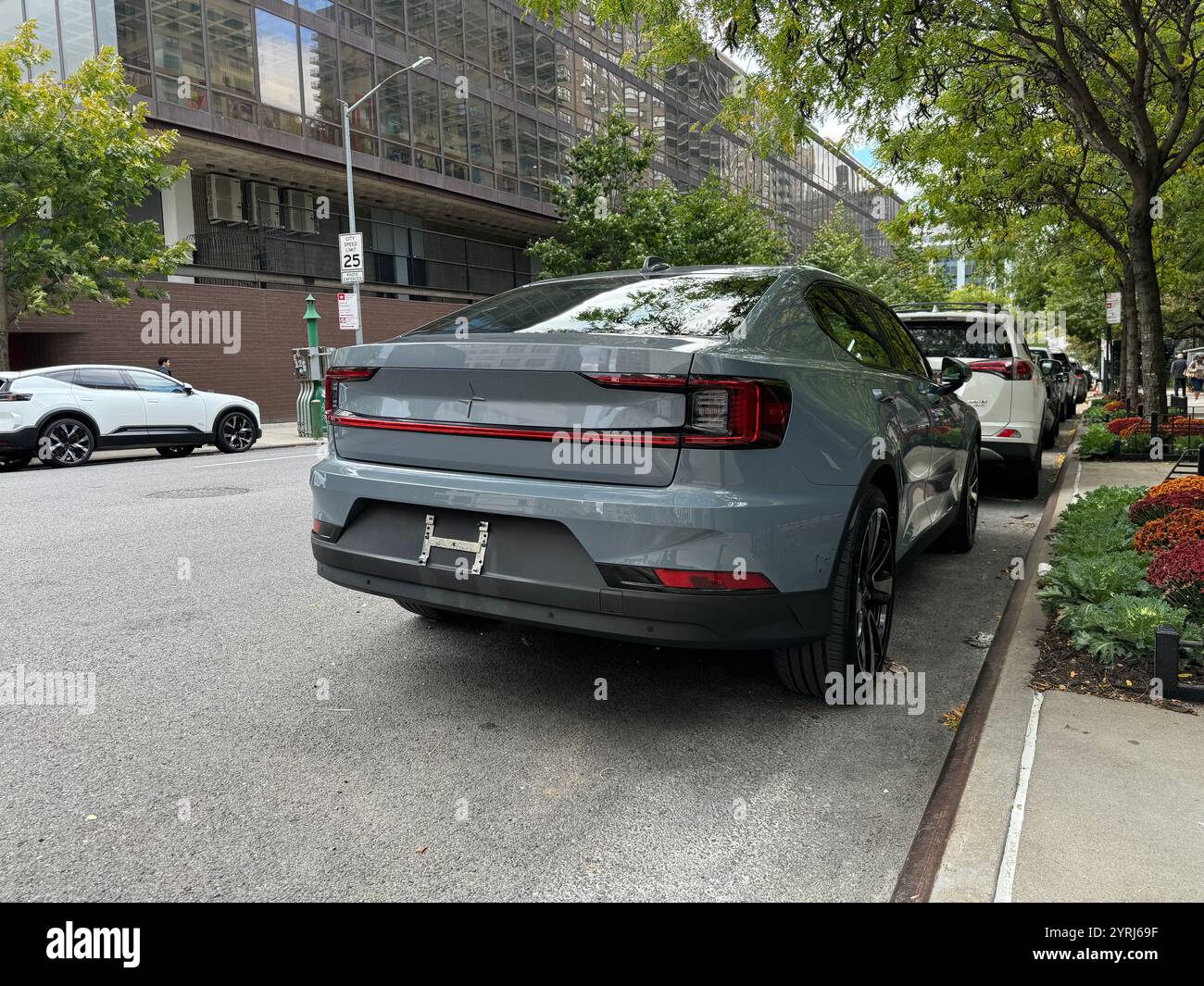 Berlina elettrica Polestar. Foto Stock