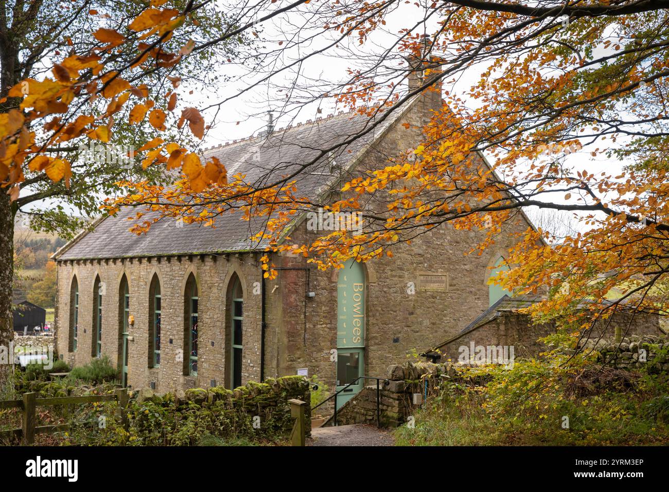 Regno Unito, County Durham, Teesdale, Bowlees, Visitor Centre nell'ex primitiva Cappella metodista Foto Stock