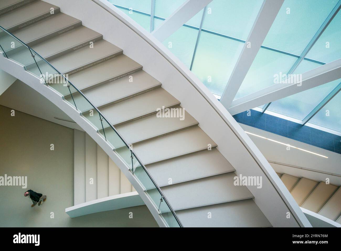 Canada, Quebec, Quebec City, Musee National des Beaux-Arts du Quebec, MNBAQ, pavillon Pierre-Lassonde, 2016, scale. Foto Stock