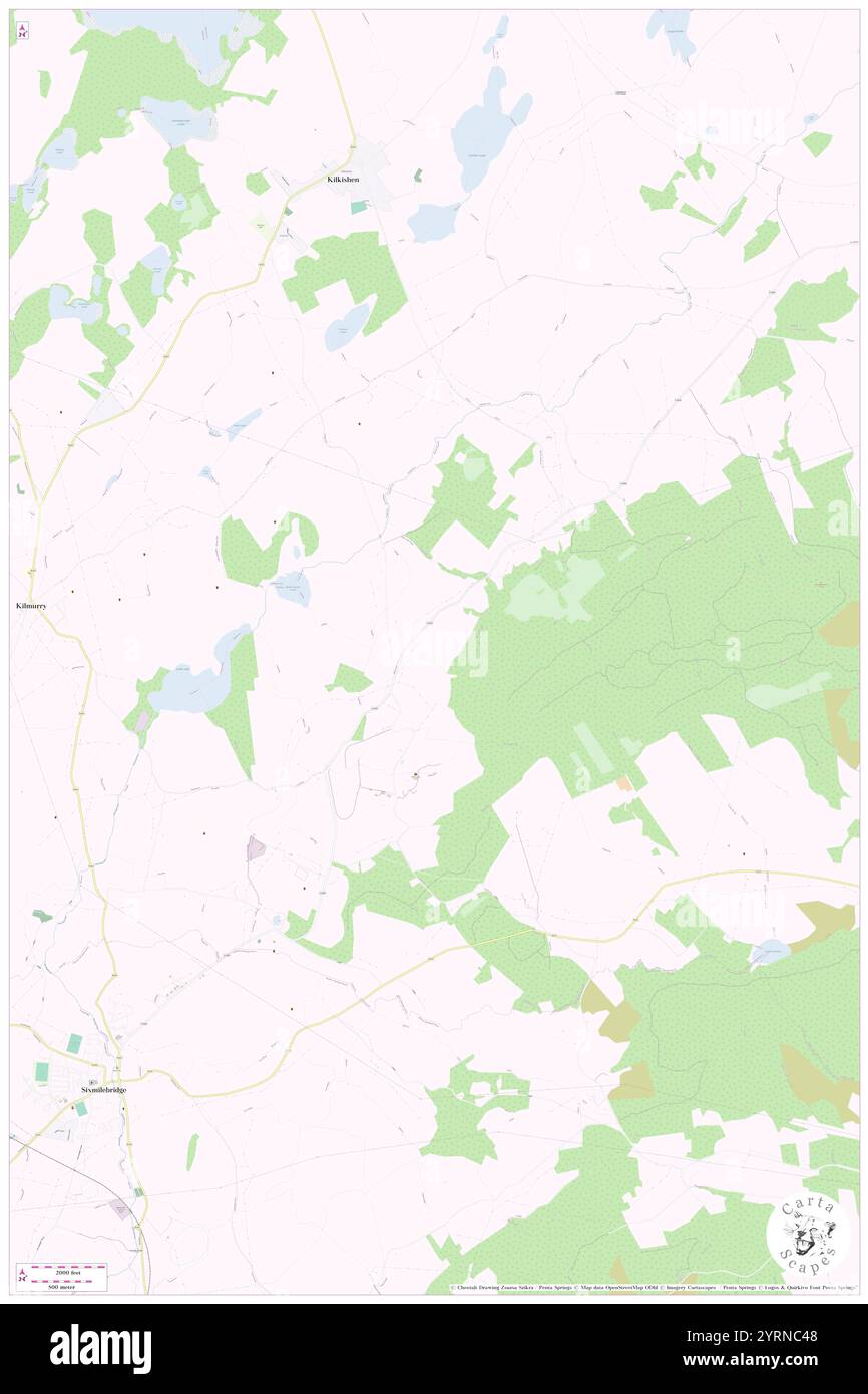 Glenwood House, Clare, IE, Irlanda, Munster, N 52 46' 22'', S 8 44' 5'', MAP, Cartascapes Map pubblicata nel 2024. Esplora Cartascapes, una mappa che rivela i diversi paesaggi, culture ed ecosistemi della Terra. Viaggia attraverso il tempo e lo spazio, scoprendo l'interconnessione del passato, del presente e del futuro del nostro pianeta. Foto Stock