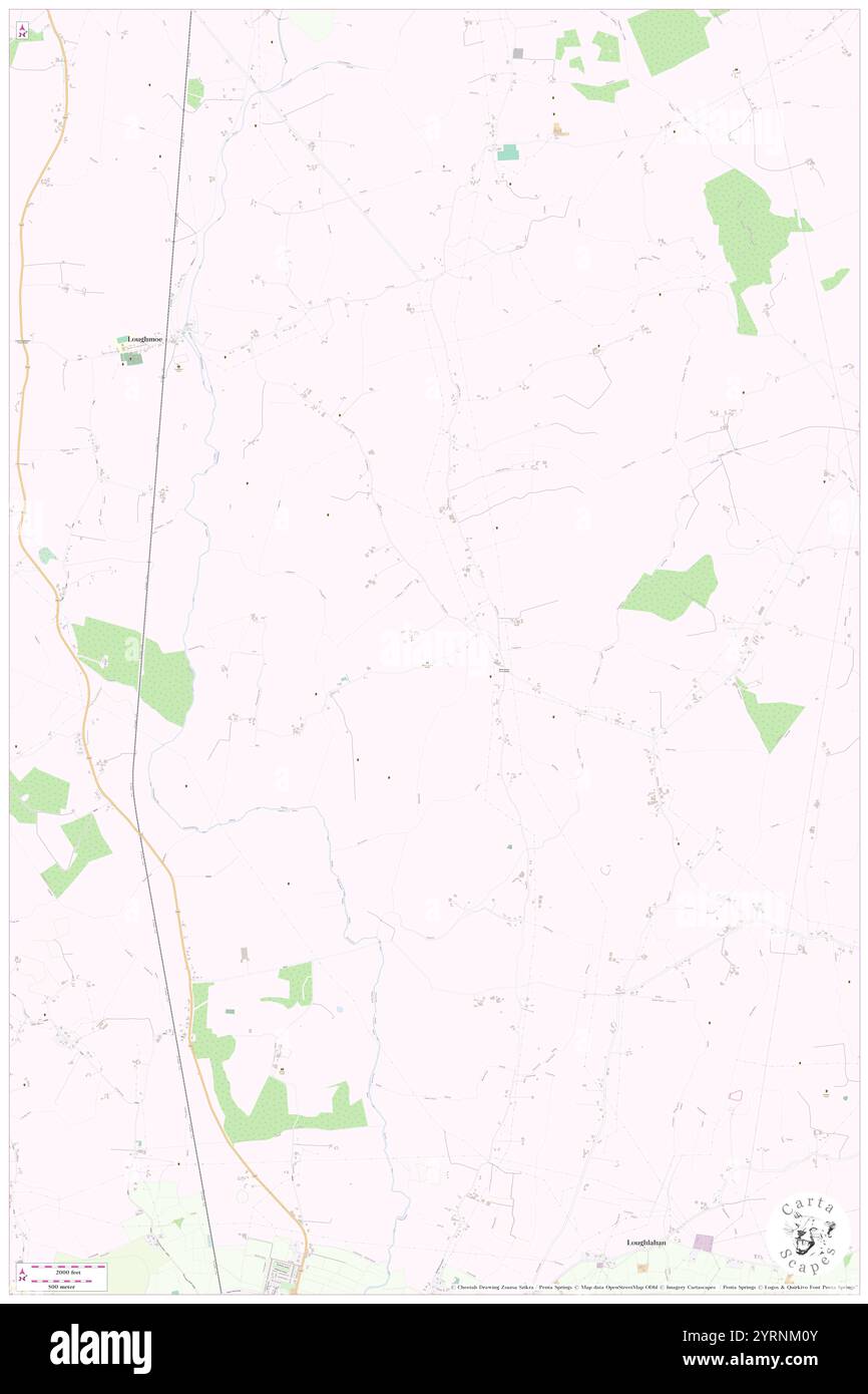 Brownstown House, County Tipperary, IE, Irlanda, Munster, N 52 44' 3'', S 7 47' 45''', MAP, Cartascapes Map pubblicata nel 2024. Esplora Cartascapes, una mappa che rivela i diversi paesaggi, culture ed ecosistemi della Terra. Viaggia attraverso il tempo e lo spazio, scoprendo l'interconnessione del passato, del presente e del futuro del nostro pianeta. Foto Stock