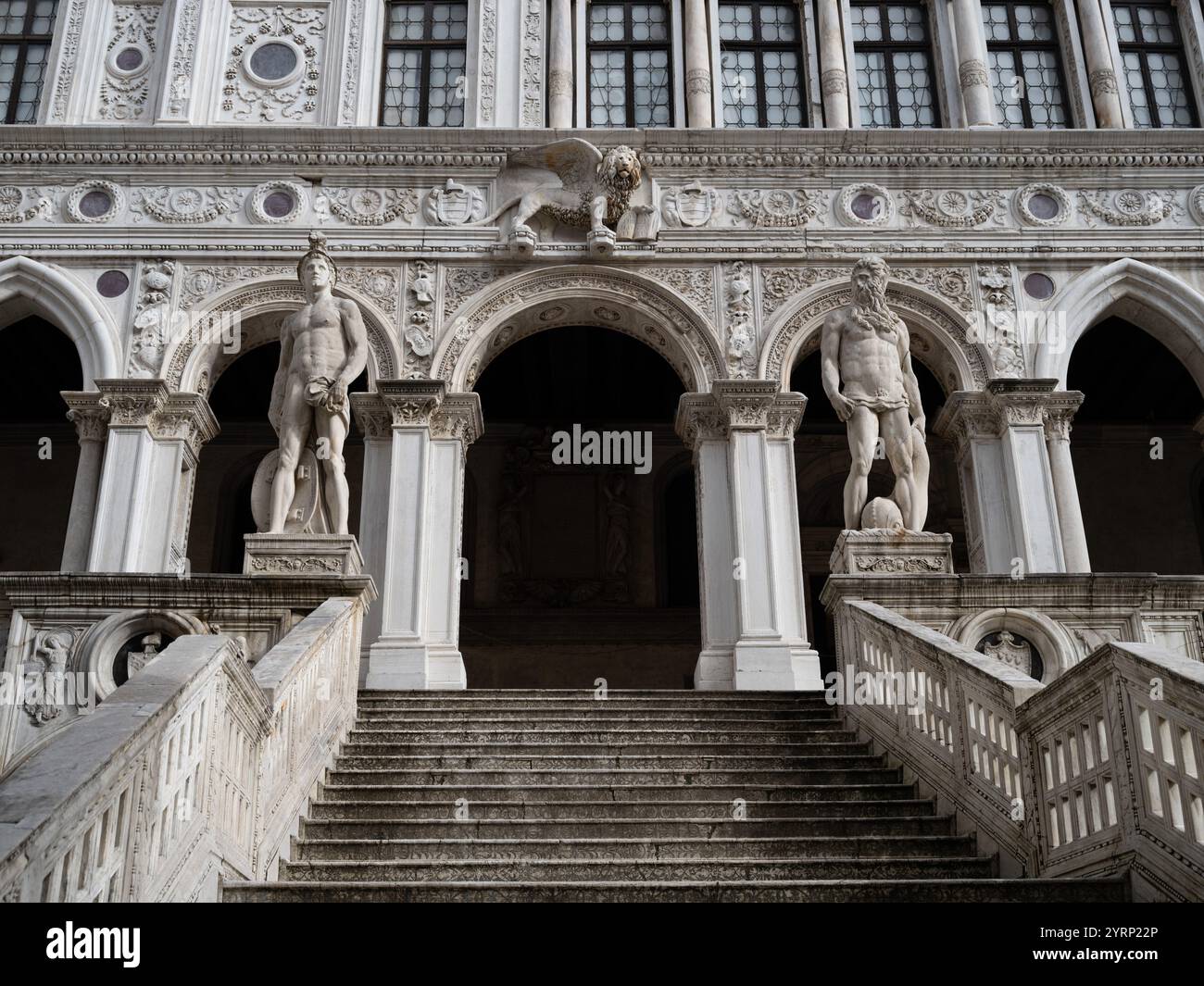 Palazzo Ducale, Palazzo Ducale, architettura storica Venezia, Italia Foto Stock