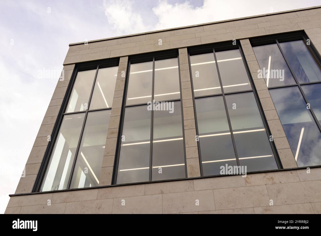 Facciata di un edificio Foto Stock