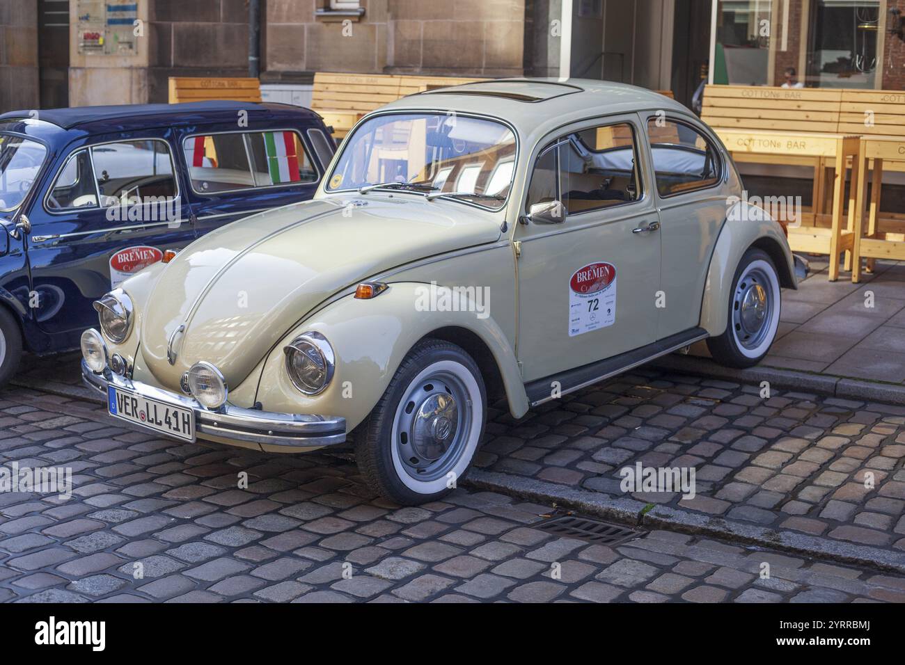 VW Beetle 1302 auto d'epoca a Brema, Germania, Europa Foto Stock