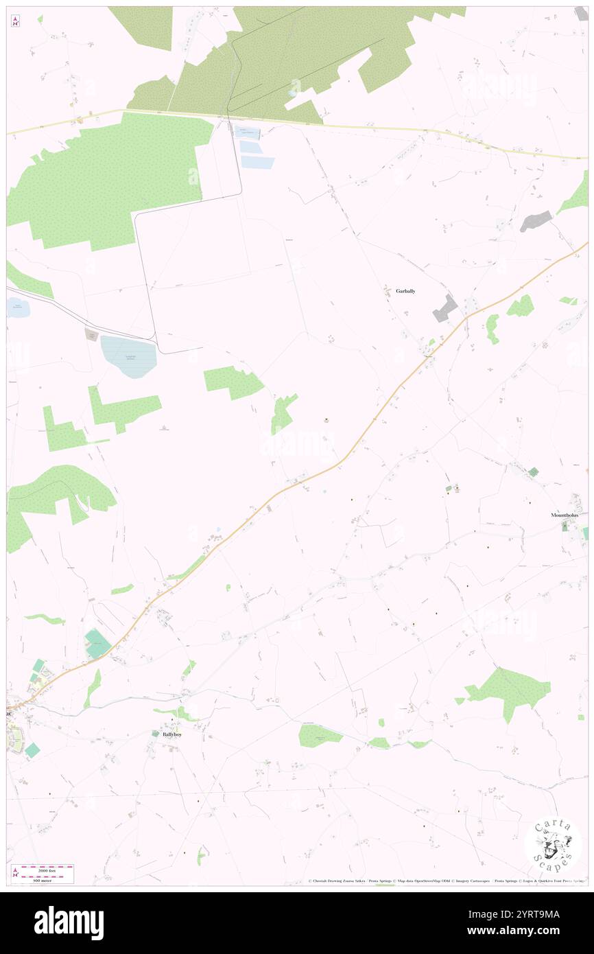 Killooly Hall, Uíbh Fhailí, IE, Irlanda, Leinster, N 53 12' 12''', S 7 40' 31'', MAP, Cartascapes Map pubblicata nel 2024. Esplora Cartascapes, una mappa che rivela i diversi paesaggi, culture ed ecosistemi della Terra. Viaggia attraverso il tempo e lo spazio, scoprendo l'interconnessione del passato, del presente e del futuro del nostro pianeta. Foto Stock