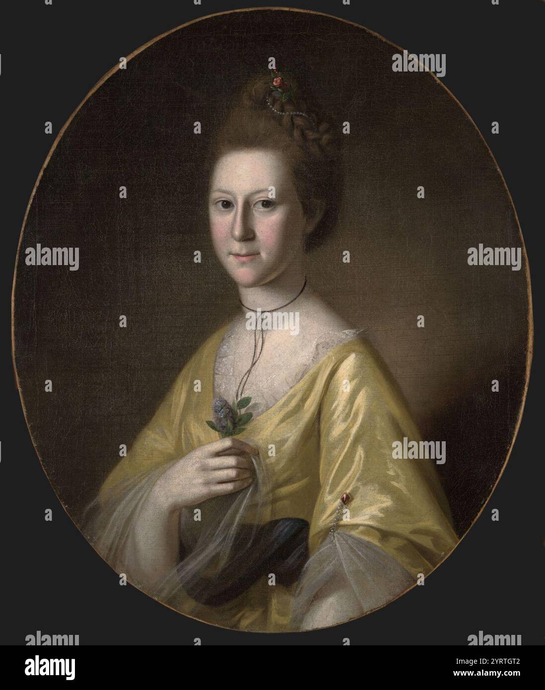 Charles Willson Peale - Sig.ra James Maccubin Carroll (Sophia Gough) (1772-1816) Foto Stock