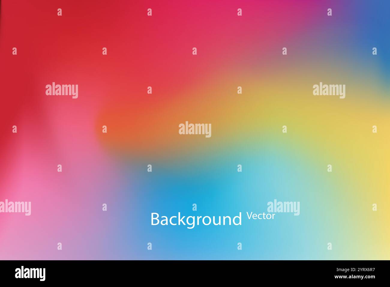 Sfondo colorato con mesh sfumata astratta,modello uniforme per brochure,poster,banner,volantini e schede,post sui social media,illustrazione vettoriale. Illustrazione Vettoriale