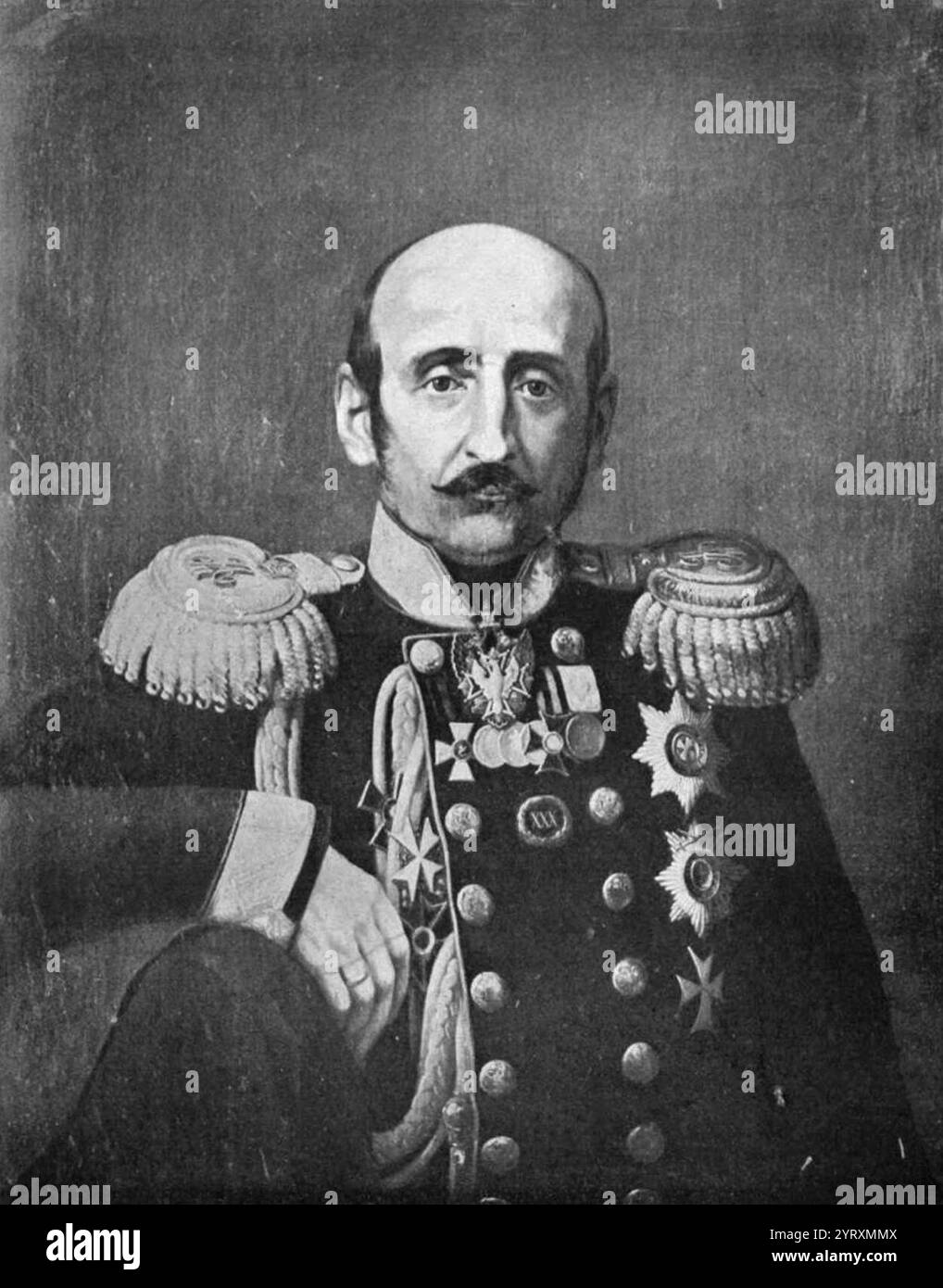 Tchevkin Konstantin (1803-1875). Foto Stock