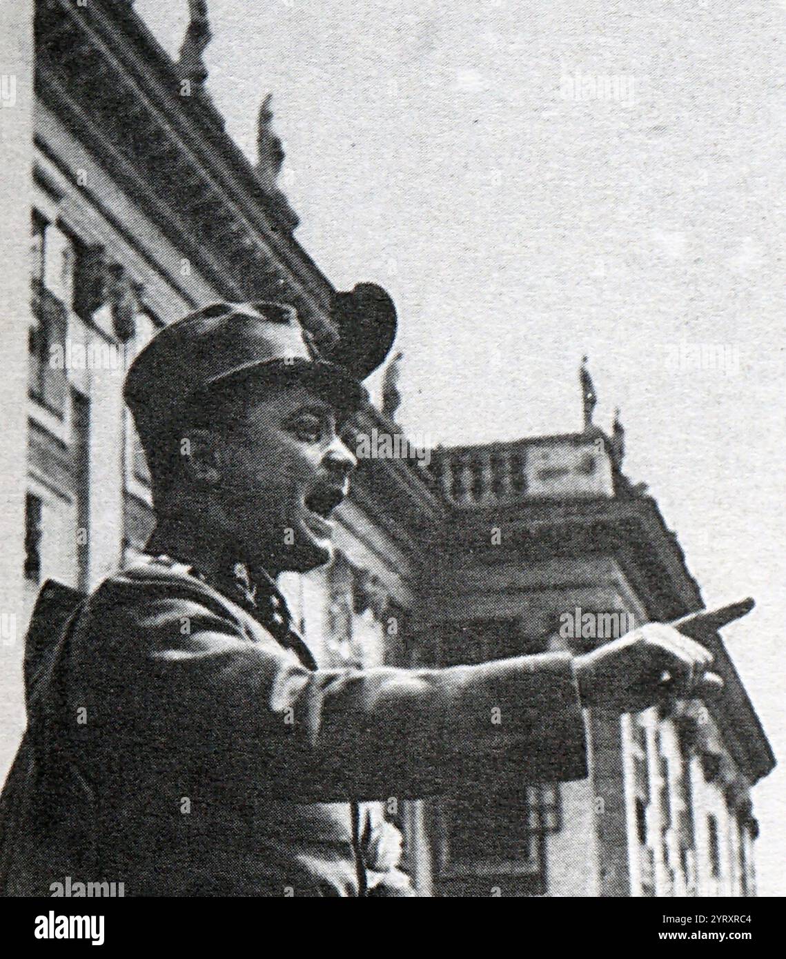 Engelbert Dollfuss (1892 25 luglio 1934), politico austriaco che servì come Cancelliere e dittatore d'Austria tra il 1932 e il 1934. Dollfuss fu assassinato come parte di un fallito tentativo di colpo di Stato da parte di agenti nazisti. Foto Stock