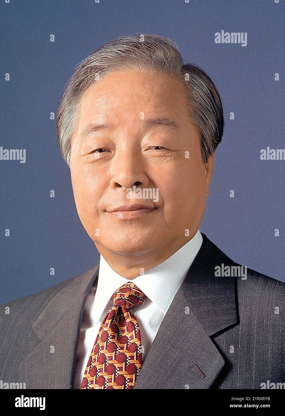 Kim Young sam (1927 2015), politico e attivista sudcoreano che è stato il 7° (14° elezione) presidente della Corea del Sud dal 1993 al 1998. Foto Stock