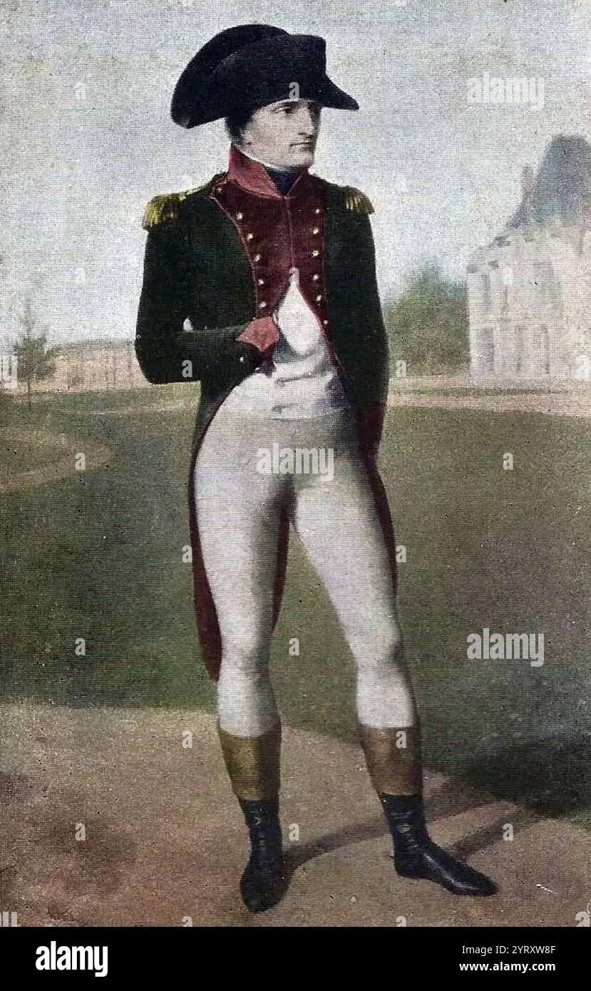 Napoleone Bonaparte come primo console di Francia. 1801 Foto Stock