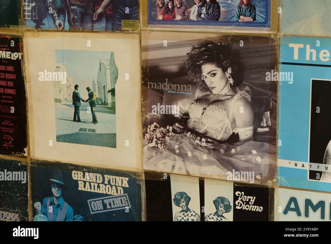 Copertina vintage per "Madonna, Like a Virgin". Foto Stock