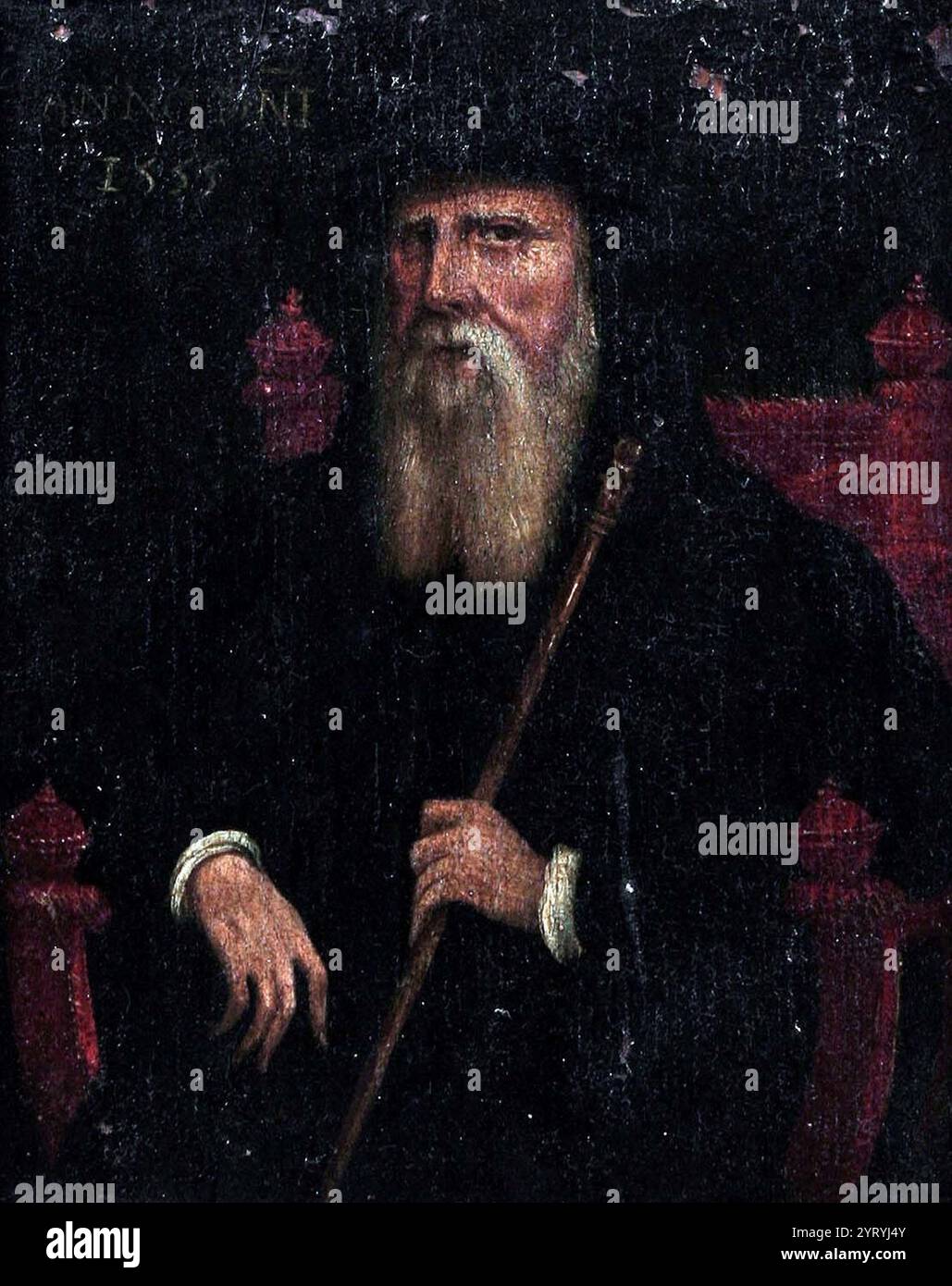 John Russell, i conte di Bedford (circa 1485 1555) ministro nell'era Tudor. Prestò servizio come Lord High Admiral e Lord Privy Seal. Russell schiacciò la rivolta del Libro di preghiera o rivolta occidentale, in Cornovaglia e Devon nel 1549. Foto Stock