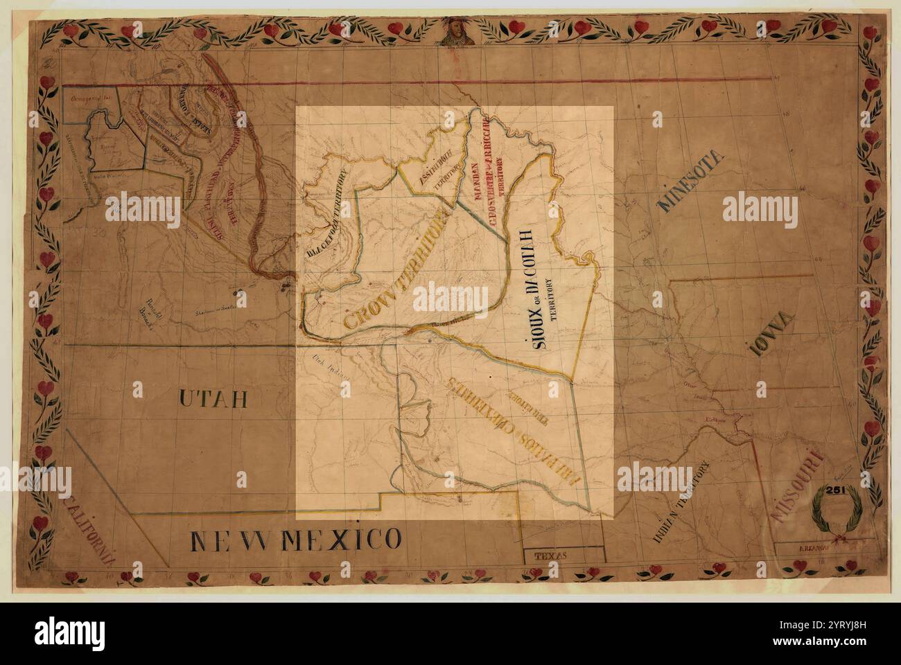 Mappa Di Pierre Jean De Smet Nel 1851 I Territori Indiani Concordati mappa-di-pierre-jean-de-smet-nel-1851-i-territori-indiani-concordati