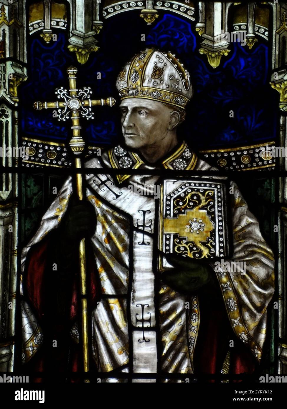 Lanfranc, (c1005 ? 1089) monaco benedettino a Bec in Normandia. Prestò servizio successivamente come priore dell'abbazia di Bec e abate dell'abbazia di Santo Stefano a Caen, in Normandia, e poi come arcivescovo di Canterbury in Inghilterra, in seguito alla sua conquista da parte di Guglielmo il Conquistatore. Foto Stock