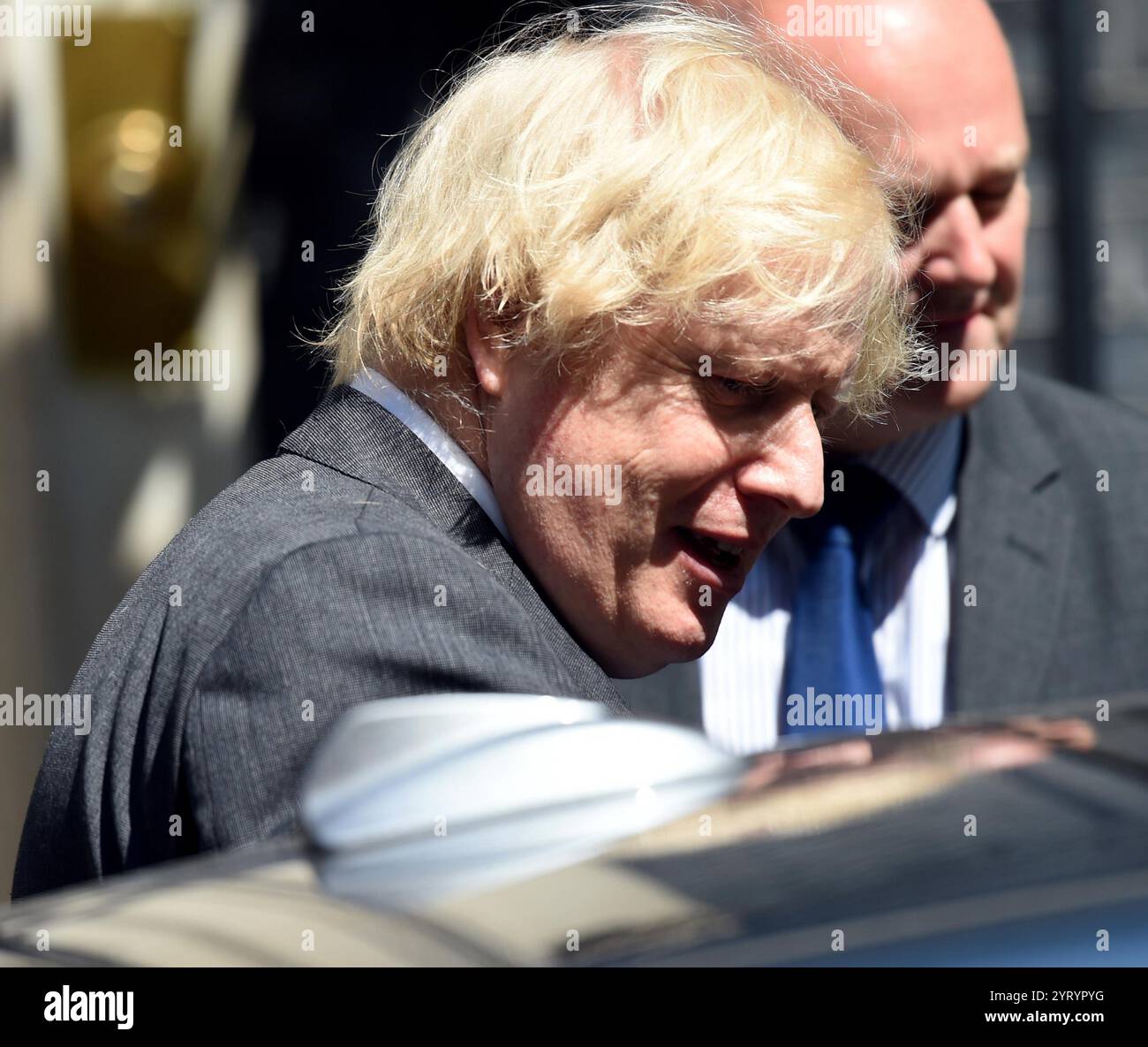 Boris Johnson (19 giugno 1964) è un politico britannico, primo ministro del Regno Unito e leader del Partito Conservatore dal 2019. È stato ministro degli Esteri dal 2016 al 2018 e sindaco di Londra dal 2008 al 2016. 24 giugno 2020 Foto Stock