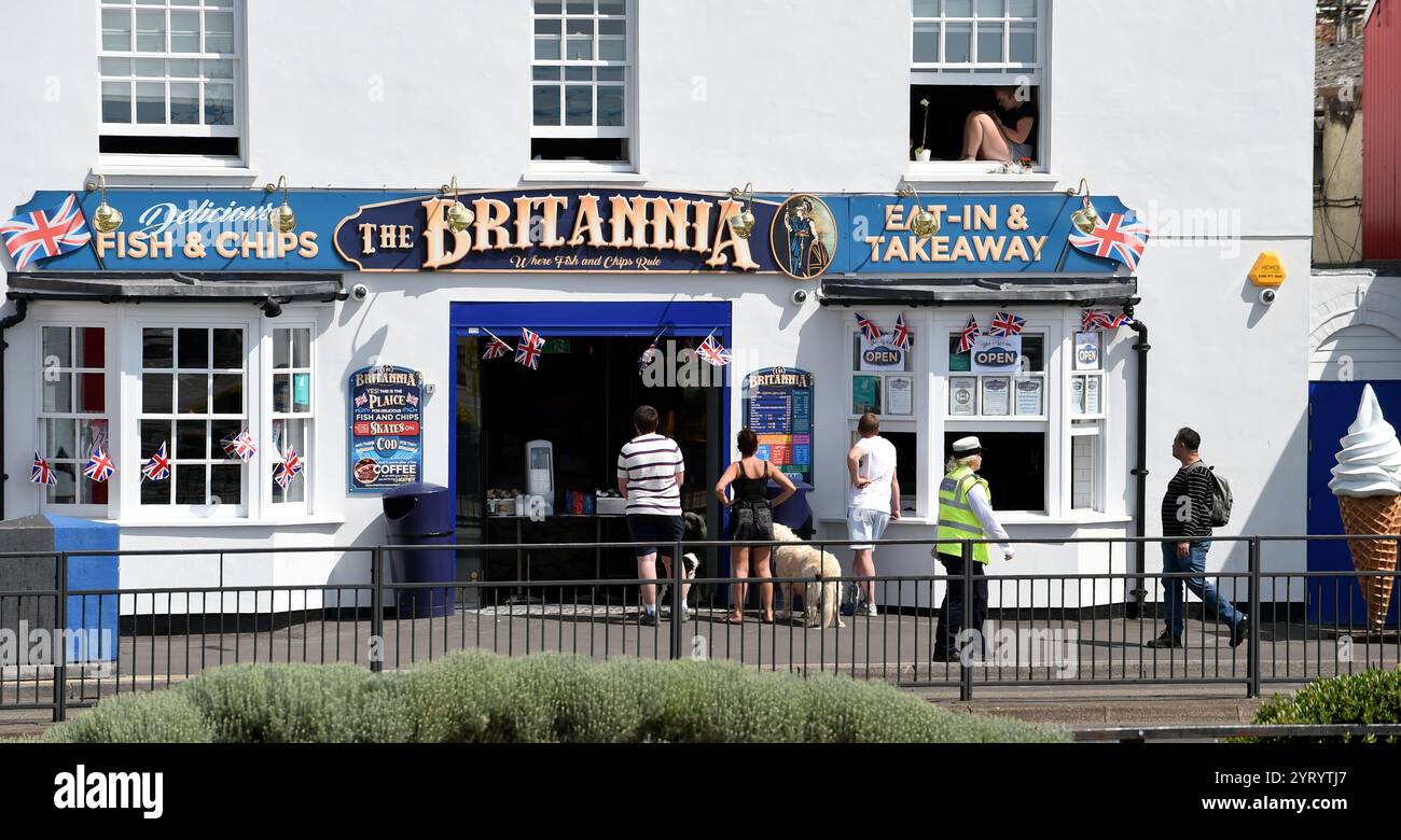 Scena a Southend, Essex, Inghilterra, durante la pandemia di Corona virus. 9 maggio 2020. La pandemia di COVID-19 si è diffusa nel Regno Unito alla fine di gennaio 2020. Al 28 giugno 2020 vi erano stati 311.151 casi confermati e 43.550 decessi di casi confermati. Foto Stock