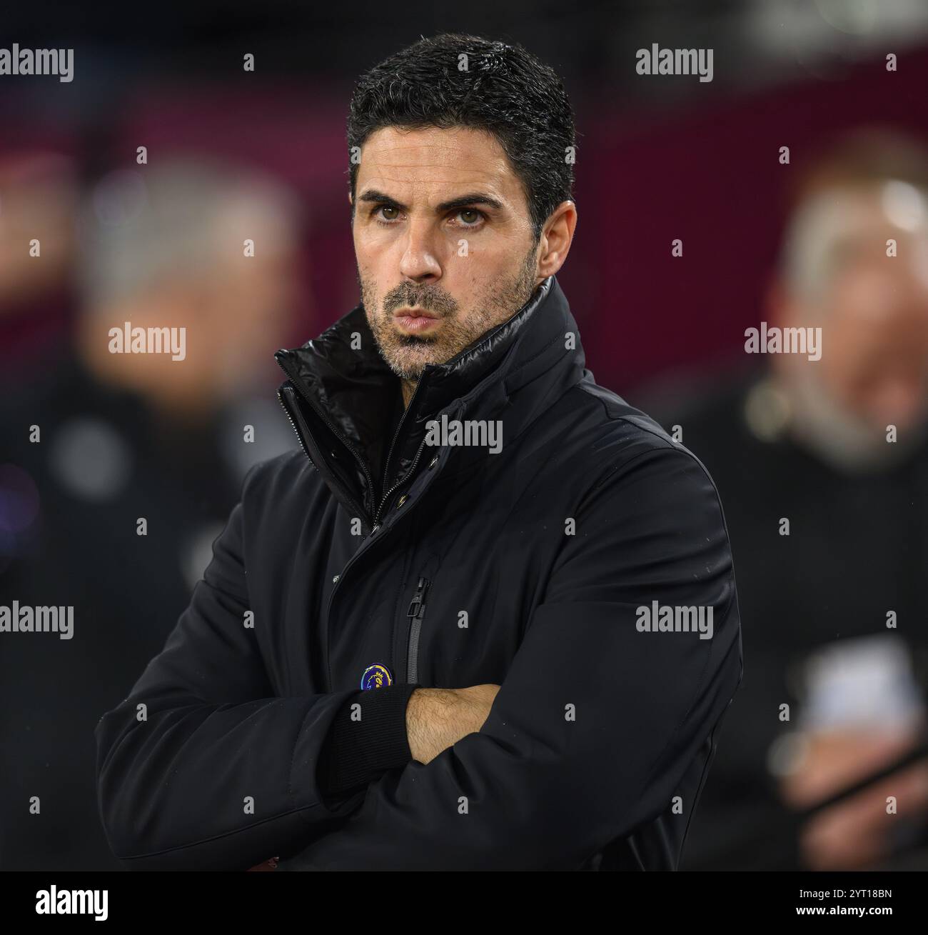 Londra, Regno Unito. 30 novembre 2024. West Ham Utd V Arsenal - Premier League - London Stadium. Il direttore dell'arsenale Mikel Arteta. Crediti immagine: Mark Pain / Alamy Live News Foto Stock