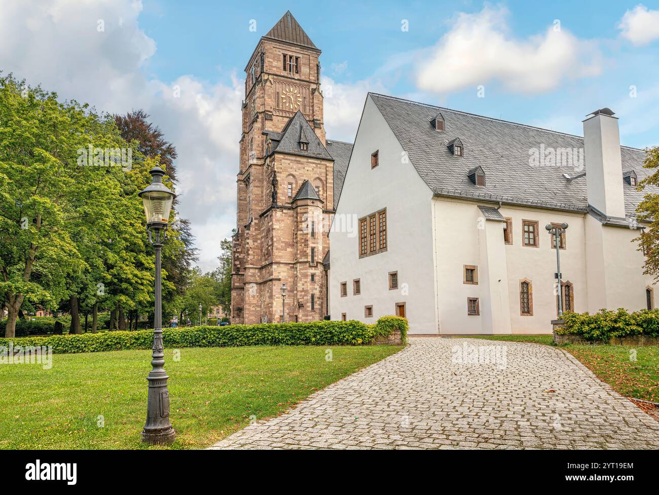 Museo Schlossberg di Chemnitz, Sassonia, Germania Foto Stock