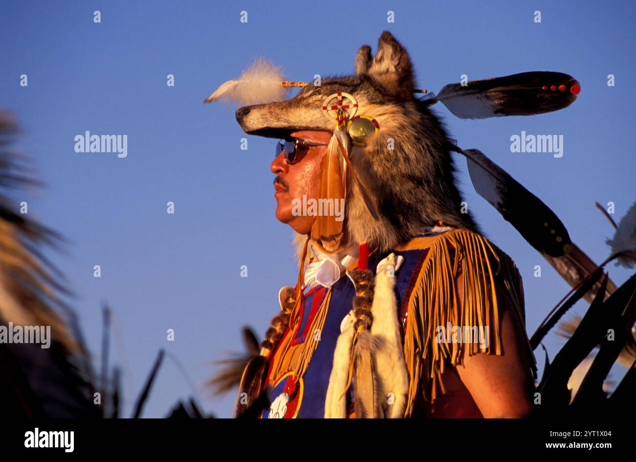 USA, Montana, riserva indiana di Blackfeet, Pow Wow Foto Stock