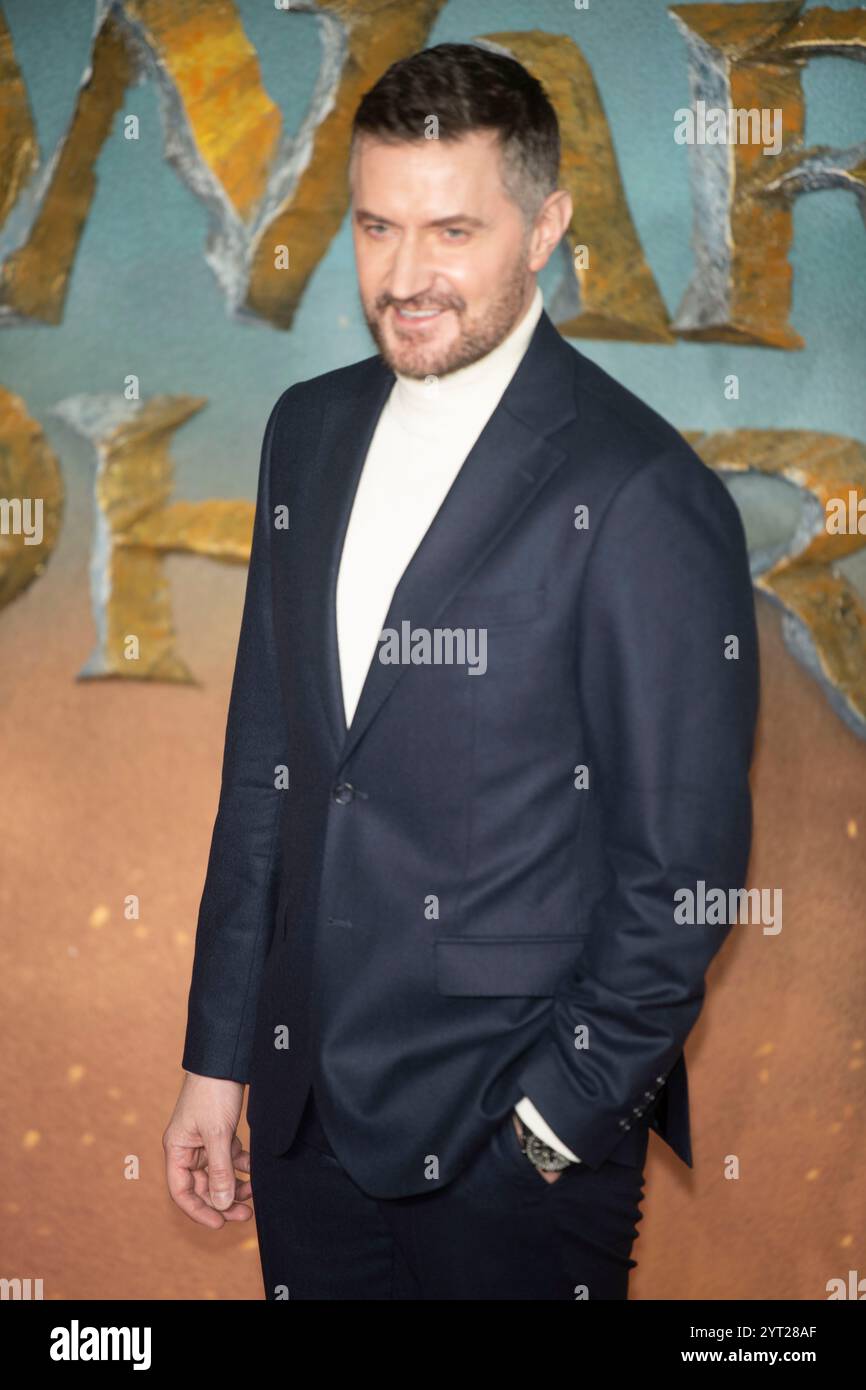 Richard Armitage partecipa alla prima mondiale del film "il Signore degli anelli: La guerra del Rohirrim" all'Odeon Luxe Leicester Square a Londra, Regno Unito, il 3 dicembre 2024 Foto Stock