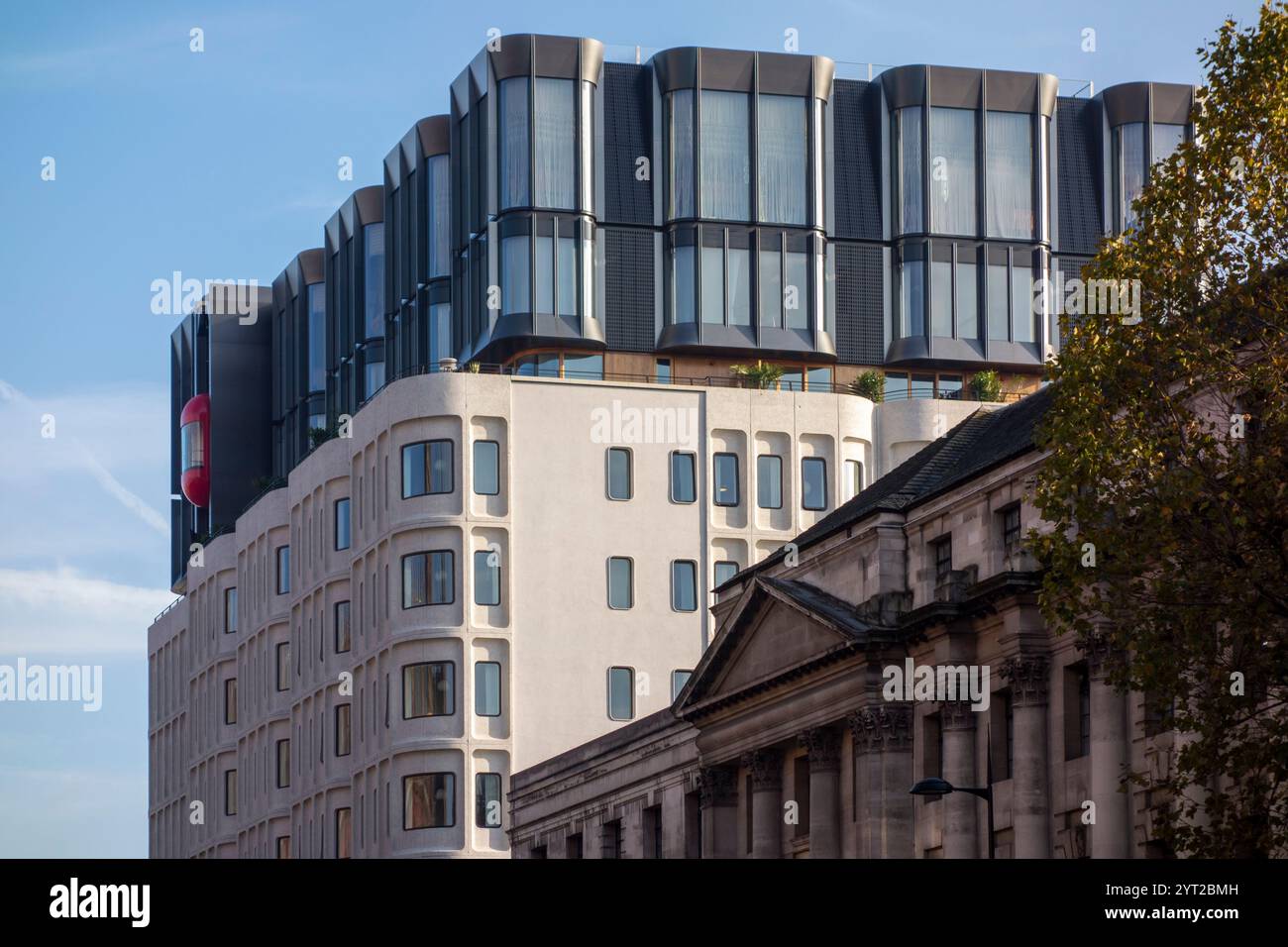 The Standard Hotel, ex Camden Town Hall Annexe, Euston Road, Camden, Londra, Regno Unito Foto Stock