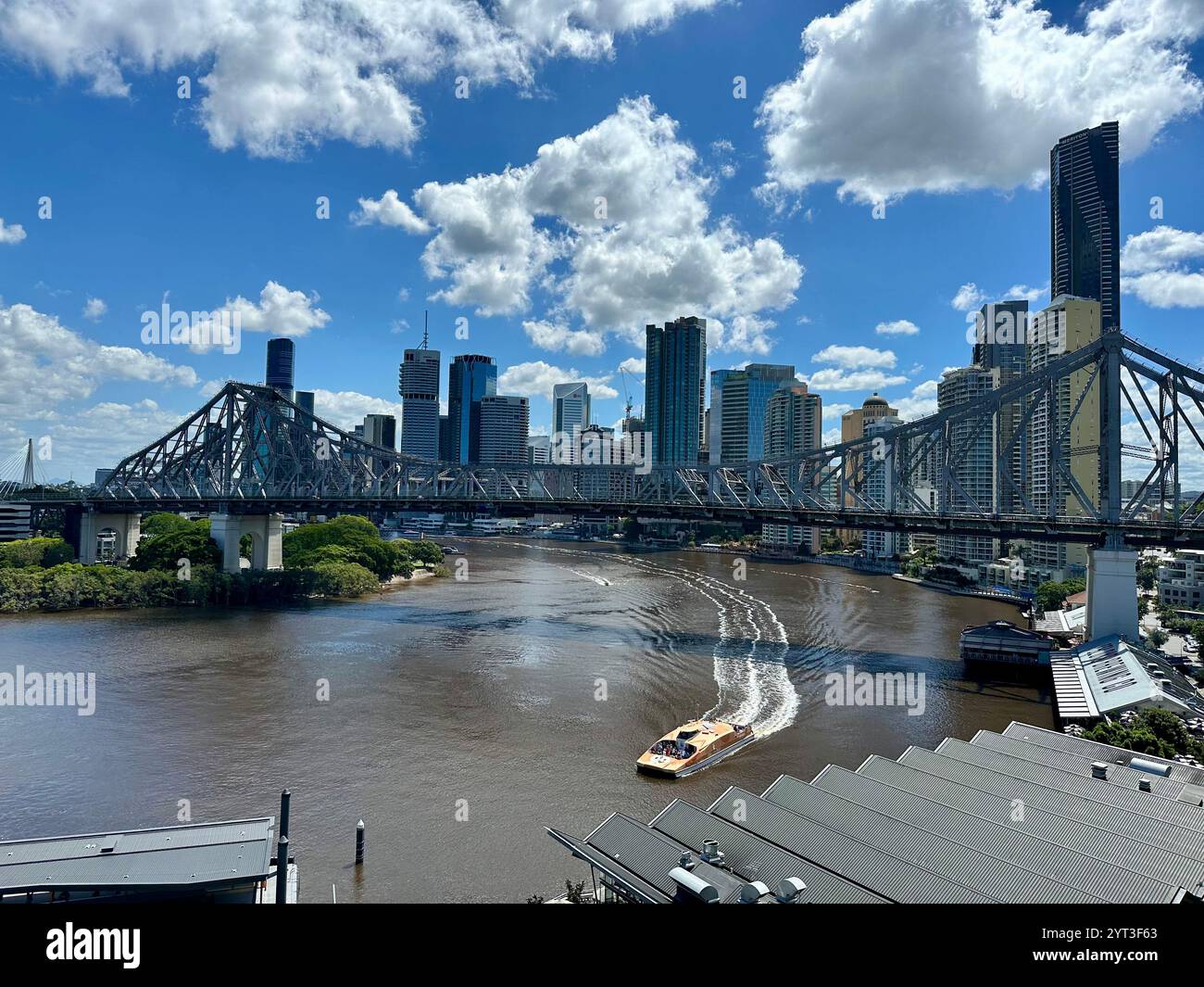 Vista sulla città - Immagine stock catturata con smartphone