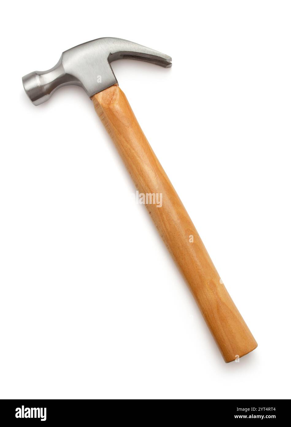 Martello a baionetta isolato su sfondo bianco Foto Stock