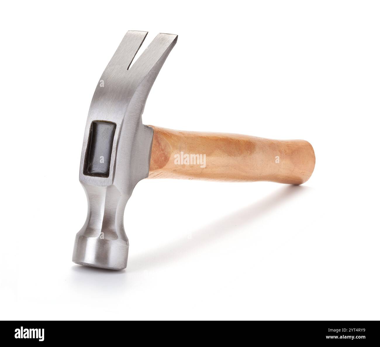 Martello a baionetta isolato su sfondo bianco Foto Stock