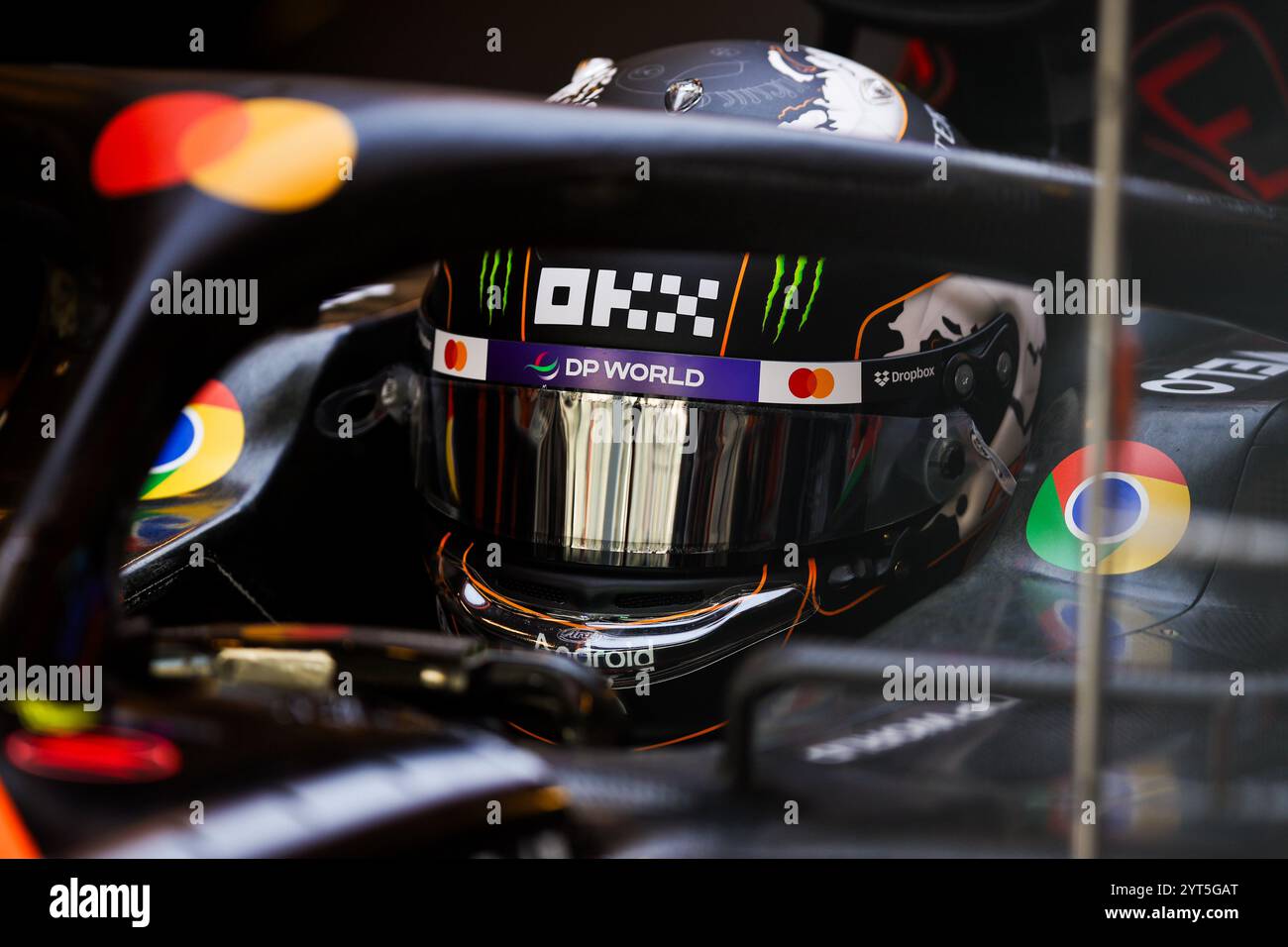 Abu Dhabi, Emirati Arabi Uniti. 6 dicembre 2024. HIRAKAWA Rio (Jan), pilota della McLaren F1 Reserve, ritratto durante il Gran Premio di Formula 1 Etihad Airways Abu Dhabi 2024, 24° round del Campionato del mondo di Formula 1 2024 dal 6 all'8 dicembre 2024 sul circuito Yas Marina, ad Abu Dhabi, Emirati Arabi Uniti. Credito: Agenzia fotografica indipendente/Alamy Live News Foto Stock