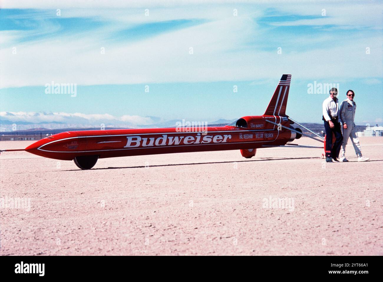 Budweiser Rocket Foto Stock