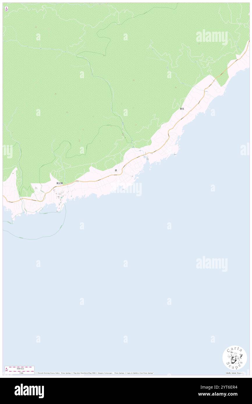 Suwazakinohiyase, Kumage-gun, JP, Giappone, Kagoshima, N 30 14' 21'', N 130 34' 59'', MAP, Cartascapes Map pubblicata nel 2024. Esplora Cartascapes, una mappa che rivela i diversi paesaggi, culture ed ecosistemi della Terra. Viaggia attraverso il tempo e lo spazio, scoprendo l'interconnessione del passato, del presente e del futuro del nostro pianeta. Foto Stock