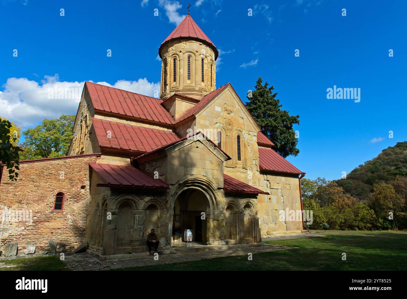 Chiesa principale nel Monastero Betania della Natività della Santa madre di Dio, Kvesseti, Georgia Foto Stock