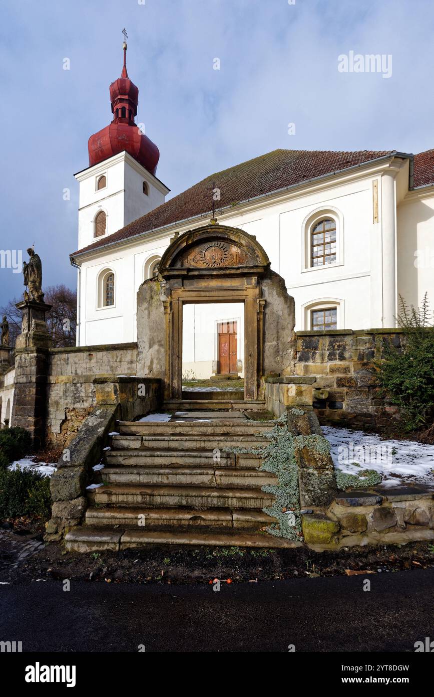 Toulání po okolí Roudnice nad Labem / vagando per Roudnice nad Labem Foto Stock