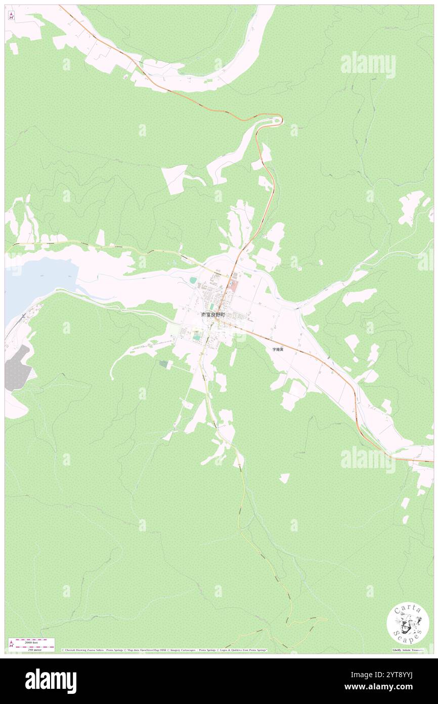 Ikutora-eki, Sorachi-gun, JP, Giappone, Hokkaido, N 43 9' 41'', N 142 34' 10'', MAP, Cartascapes Map pubblicata nel 2024. Esplora Cartascapes, una mappa che rivela i diversi paesaggi, culture ed ecosistemi della Terra. Viaggia attraverso il tempo e lo spazio, scoprendo l'interconnessione del passato, del presente e del futuro del nostro pianeta. Foto Stock