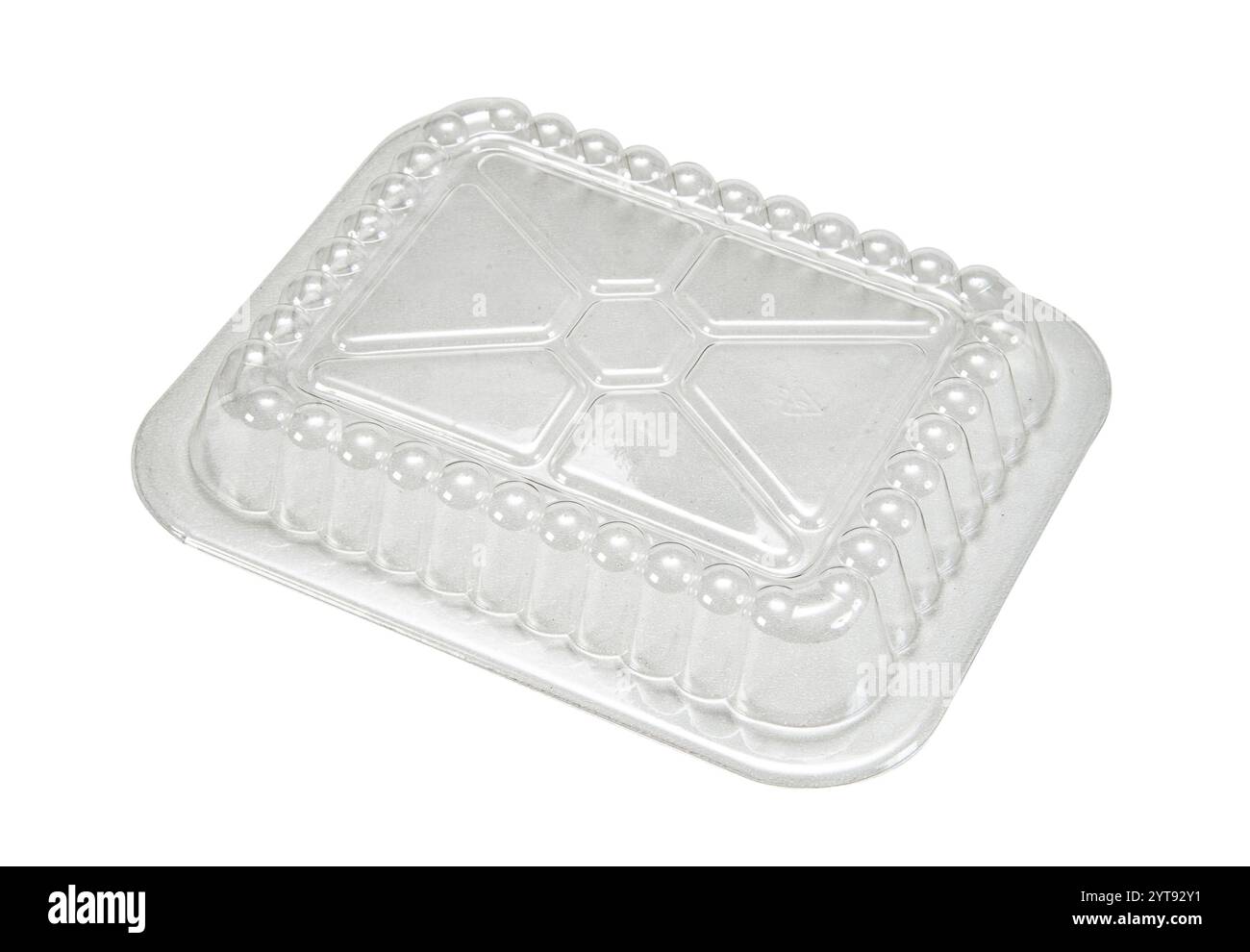 Contenitore per alimenti in plastica trasparente Foto Stock