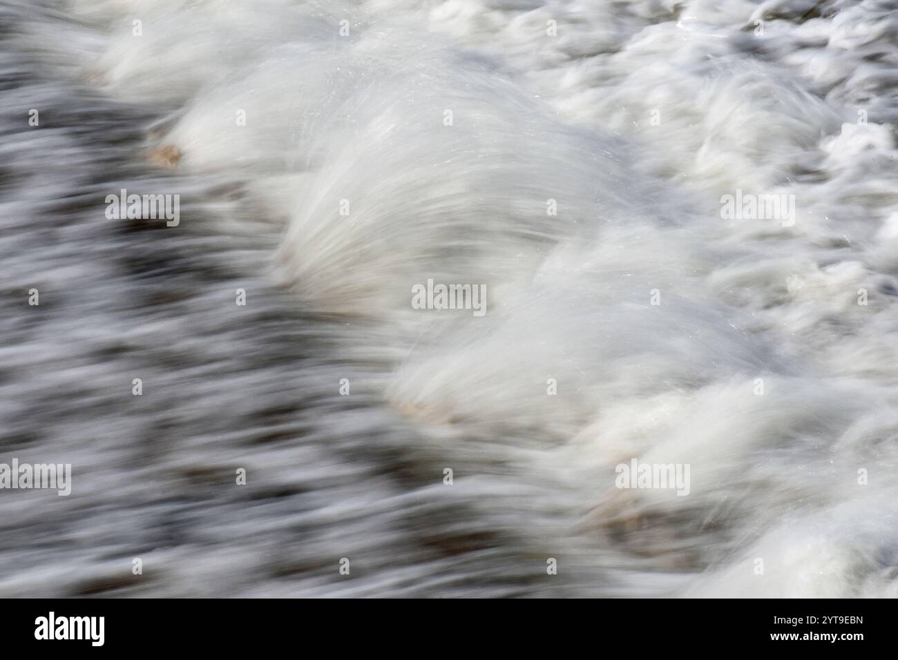 Natura astratta - rullo ad acqua Foto Stock