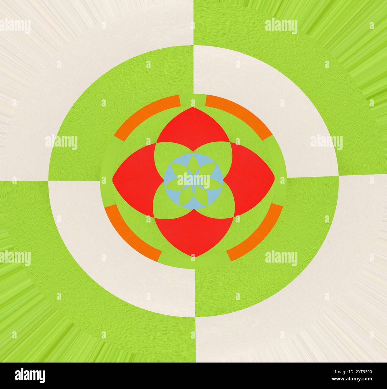 Arte fotografica - il fiore Foto Stock
