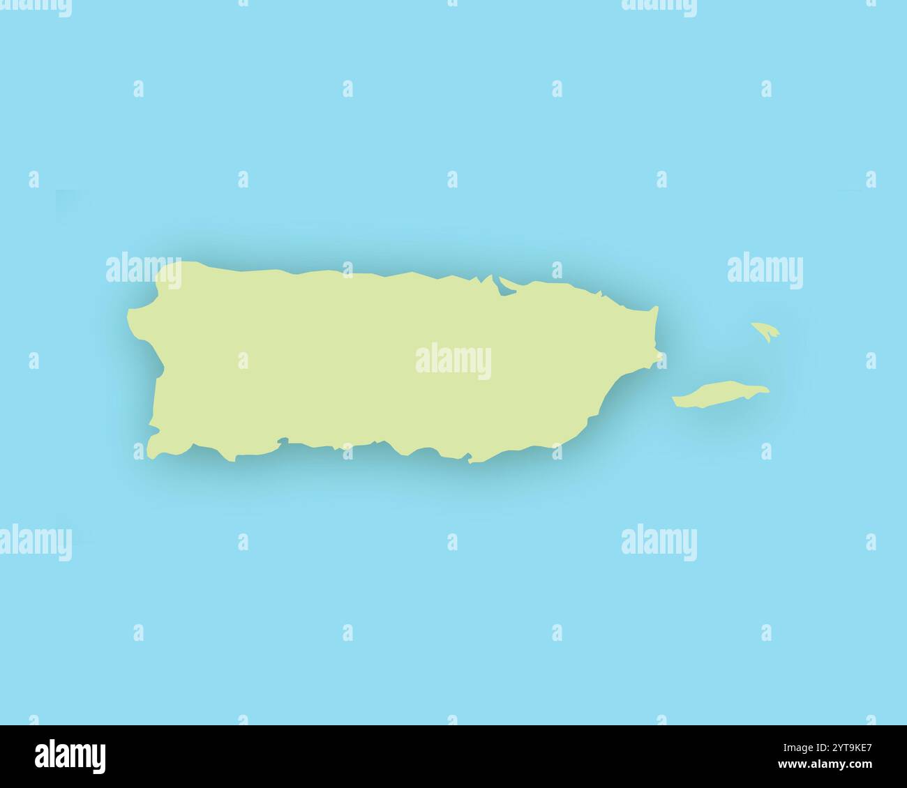 Fondo della mappa di puerto rico immagini e fotografie stock ad alta ...