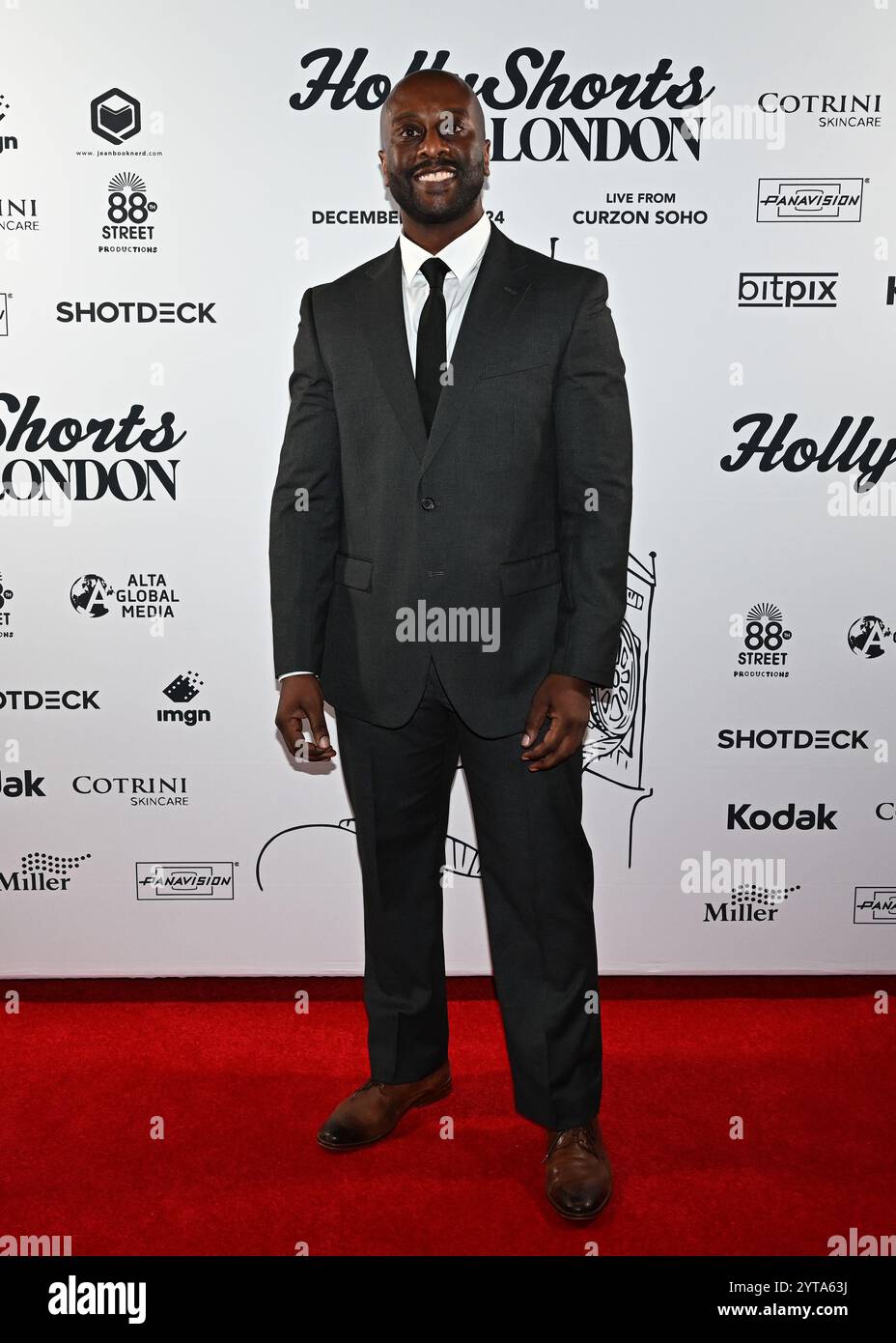 LONDRA, REGNO UNITO. 6 dicembre 2024. Kule T ha partecipato al LONDON Film Festival 'HollyShorts', celebrando i vincitori e i candidati del British Academy Award alla Beaufort House, Chelsea, Londra, Regno Unito. (Foto di 李世惠/SEE li/Picture Capital) credito: Vedi li/Picture Capital/Alamy Live News Foto Stock