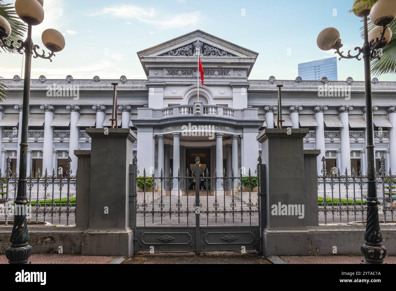 Museo della città di ho chi Minh, precedentemente conosciuto come Gia Long Palace, a Saigon, Vietnam Foto Stock