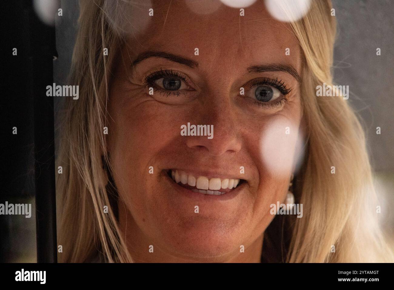 5 giugno 2024, Copenaghen, Danimarca: Pernille Vermund dell'Alleanza Liberale arriva alla chiesa di Holmens. Folketinget celebra il 175° anniversario della prima costituzione danese. Inizia con una funzione ecclesiastica nella chiesa di Holmens seguita da una celebrazione ufficiale a Landstingssalen, Christiansborg. A entrambi gli eventi parteciperanno membri della famiglia reale, tra cui HM il re e la regina, membri del Folketinget e altri rappresentanti ufficiali. (Credit Image: © Kristian Tuxen Ladegaard Berg/SOPA Images via ZUMA Press Wire) SOLO PER USO EDITORIALE! Non per USO commerciale Foto Stock