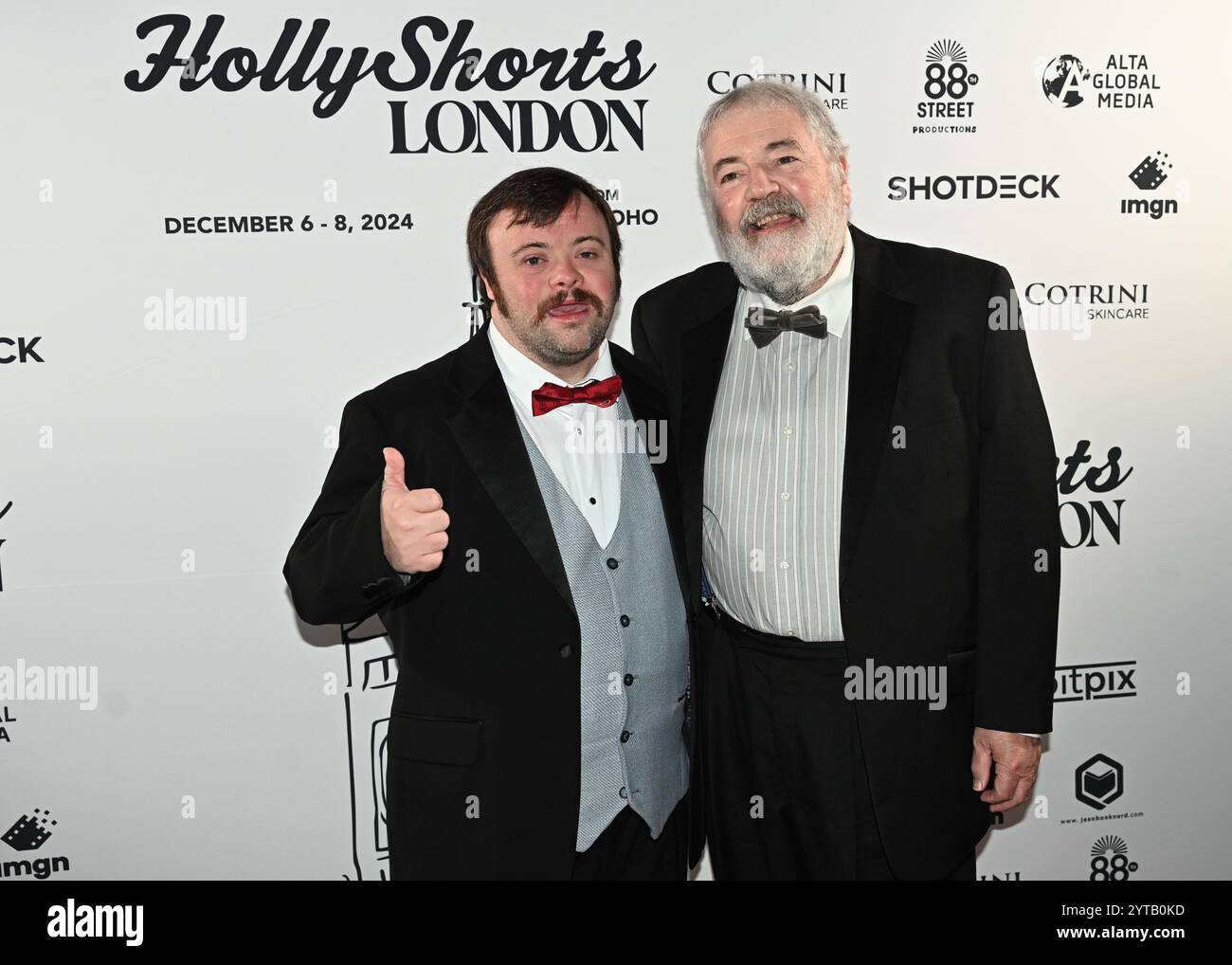 LONDRA, REGNO UNITO. 6 dicembre 2024. James Martin e Ivan Martin hanno partecipato al LONDON Film Festival 'HollyShorts', celebrando i vincitori e i candidati del British Academy Award alla Beaufort House, Chelsea, Londra, Regno Unito. (Foto di 李世惠/SEE li/Picture Capital) credito: Vedi li/Picture Capital/Alamy Live News Foto Stock