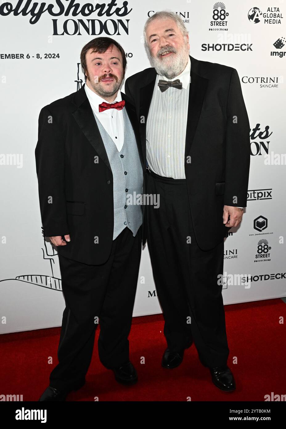LONDRA, REGNO UNITO. 6 dicembre 2024. James Martin e Ivan Martin hanno partecipato al LONDON Film Festival 'HollyShorts', celebrando i vincitori e i candidati del British Academy Award alla Beaufort House, Chelsea, Londra, Regno Unito. (Foto di 李世惠/SEE li/Picture Capital) credito: Vedi li/Picture Capital/Alamy Live News Foto Stock