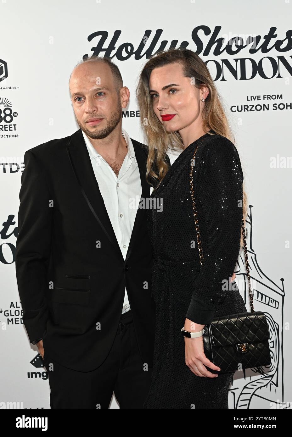 LONDRA, REGNO UNITO. 6 dicembre 2024. Jamie Donoughue ha partecipato al LONDON Film Festival 'HollyShorts', celebrando i vincitori dei British Academy Award e i candidati alla Beaufort House, Chelsea, Londra, Regno Unito. (Foto di 李世惠/SEE li/Picture Capital) credito: Vedi li/Picture Capital/Alamy Live News Foto Stock