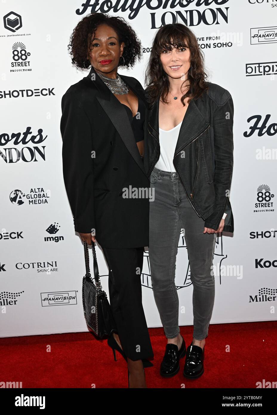 LONDRA, REGNO UNITO. 6 dicembre 2024. Karen Bryson MBE, Laura Campbell ha partecipato al LONDON Film Festival 'HollyShorts', celebrando i vincitori e le nomination del British Academy Award alla Beaufort House, Chelsea, Londra, Regno Unito. (Foto di 李世惠/SEE li/Picture Capital) credito: Vedi li/Picture Capital/Alamy Live News Foto Stock