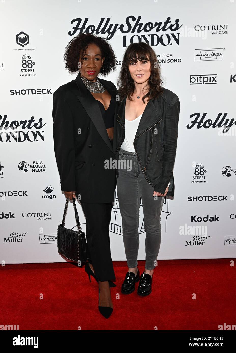 LONDRA, REGNO UNITO. 6 dicembre 2024. Karen Bryson MBE, Laura Campbell ha partecipato al LONDON Film Festival 'HollyShorts', celebrando i vincitori e le nomination del British Academy Award alla Beaufort House, Chelsea, Londra, Regno Unito. (Foto di 李世惠/SEE li/Picture Capital) credito: Vedi li/Picture Capital/Alamy Live News Foto Stock