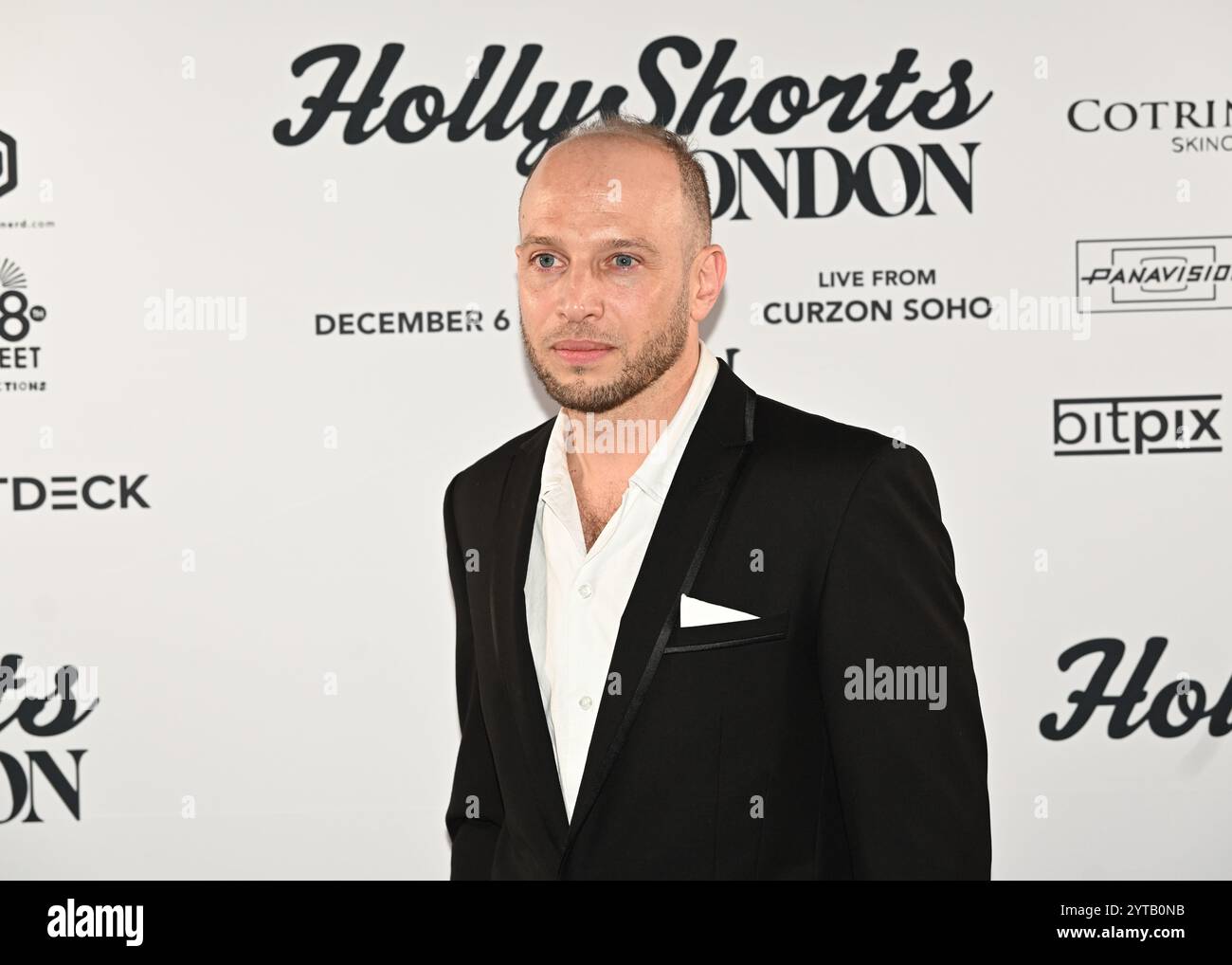 LONDRA, REGNO UNITO. 6 dicembre 2024. Jamie Donoughue ha partecipato al LONDON Film Festival 'HollyShorts', celebrando i vincitori dei British Academy Award e i candidati alla Beaufort House, Chelsea, Londra, Regno Unito. (Foto di 李世惠/SEE li/Picture Capital) credito: Vedi li/Picture Capital/Alamy Live News Foto Stock